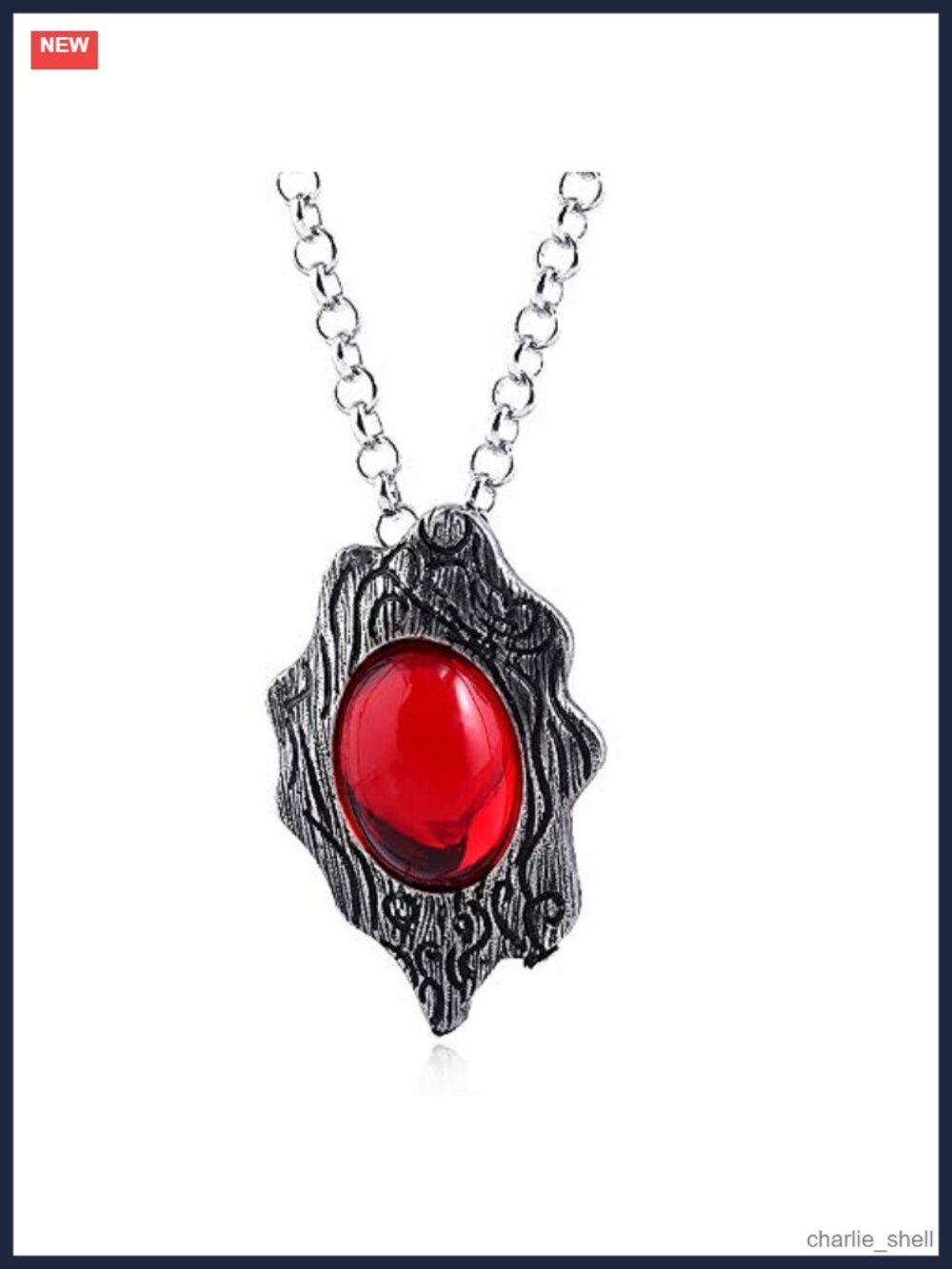 Zinc Alloy Anime Cosplay Pendant Necklace Amulet Gift Cosplay